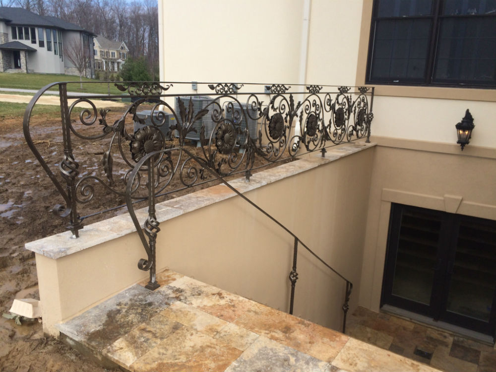 Design metal railing